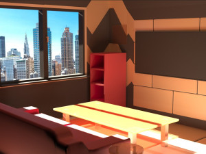 Room 3DMax1 3D Model