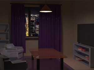 Room 3DMax2 3D Model