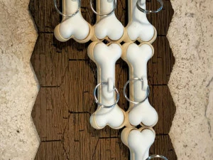 Настенный брелок &laquo;Собачьи кости&raquo; 3D Принт Модель