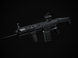 CZ Bren 2 3D Model