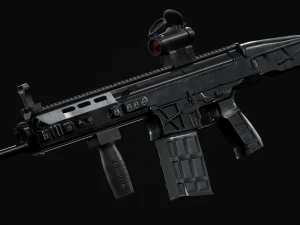 CZ Bren 2 3D Model