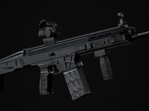 CZ Bren 2 3D-Modell