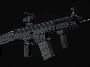 CZ Bren 2 3D Model
