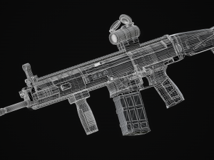 CZ Bren 2 3D-Modell