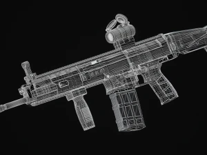 CZ Bren 2 3D Model