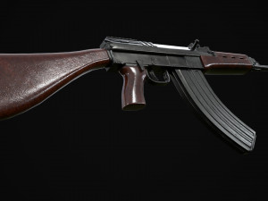 VZ 58 Assault Rifle 3D Модель