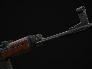 VZ 58 Assault Rifle 3D Модель
