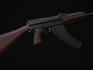 VZ 58 Assault Rifle 3D Модель