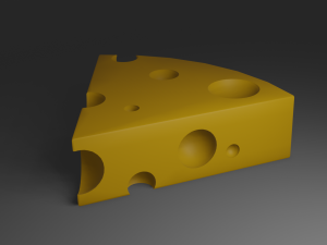 Cheese 3D Model