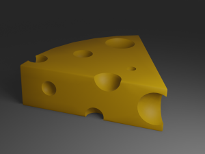 Cheese 3D 模型