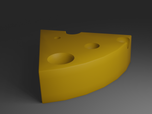 Cheese 3D 模型