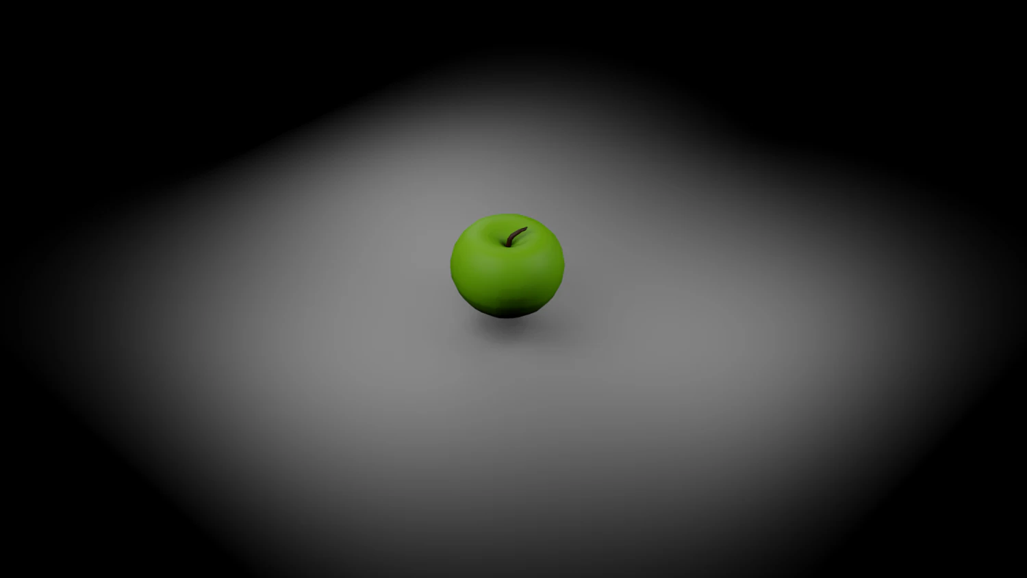 Apple 3D Model .c4d .max .obj .3ds .fbx .stl .blend 