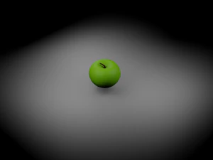 Apple 3D Model