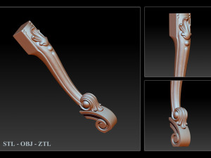 Collection Legs 3d STL Model Relief for CNC 3D Print Model