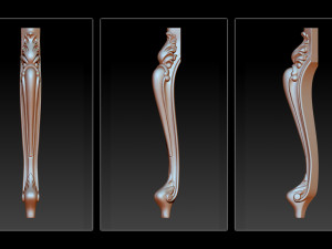 Collection Legs 3d STL Model Relief for CNC Modello di stampa 3D