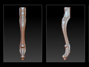 Collection Legs 3d STL Model Relief for CNC Modello di stampa 3D