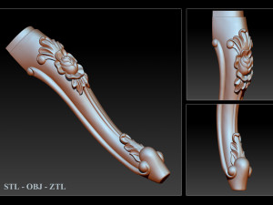 Collection Legs 3d STL Model Relief for CNC Modello di stampa 3D