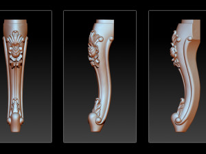 Collection Legs 3d STL Model Relief for CNC Modello di stampa 3D