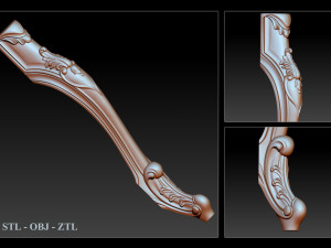 Collection Legs 3d STL Model Relief for CNC Modello di stampa 3D