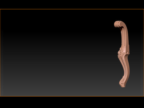 Classic Table and Chair Leg Model Kit 036 3D 打印模型