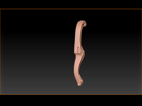 Classic Table and Chair Leg Model Kit 036 3D 打印模型
