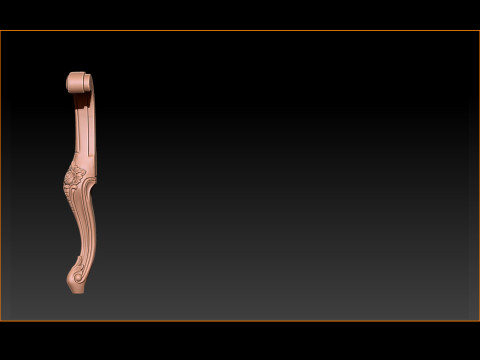 Classic Table and Chair Leg Model Kit 036 3D 打印模型