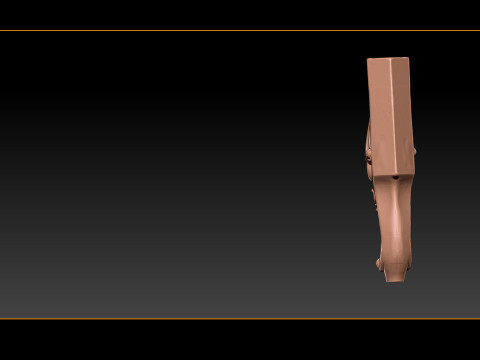 Classic Table and Chair Leg Model Kit -046 3D 프린트 모델