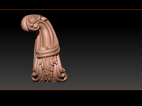 Classic Table and Chair Leg Model Kit -047 3D Принт Модель