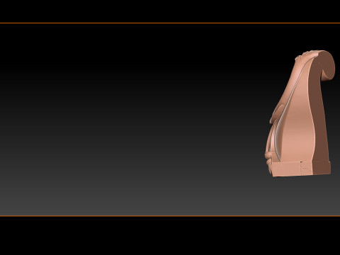 Classic Table and Chair Leg Model Kit -047 3D Принт Модель