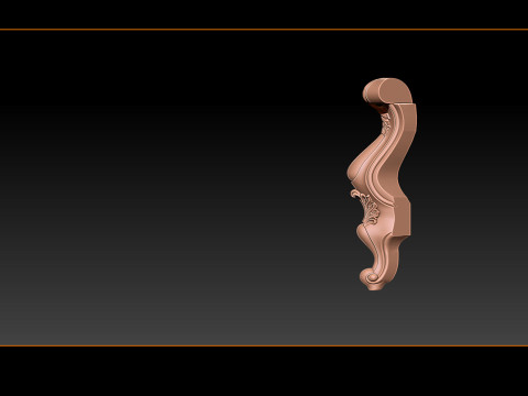 Classic Table and Chair Leg Model Kit - 049 Model Cetak 3D