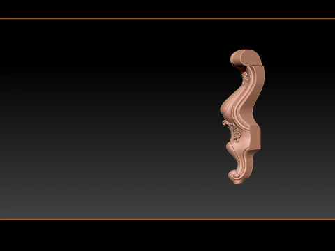 Classic Table and Chair Leg Model Kit - 049 3D Print Model