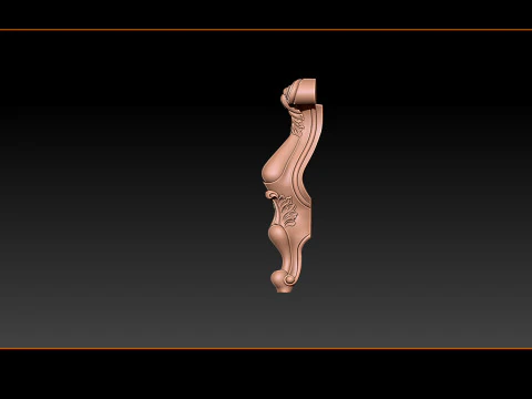 Classic Table and Chair Leg Model Kit - 049 3D Print Model