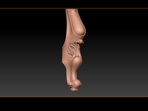 Classic Table and Chair Leg Model Kit - 049 Model Cetak 3D