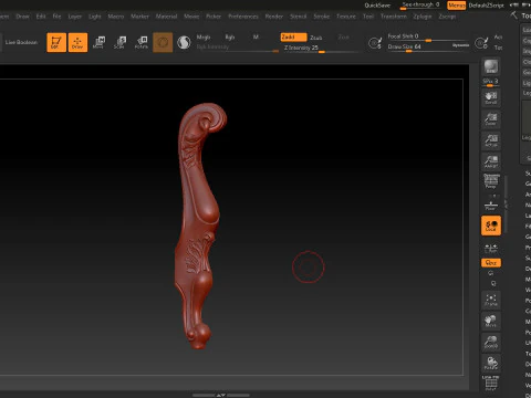 Classic Table and Chair Leg Model Kit - 049 3D Print Model