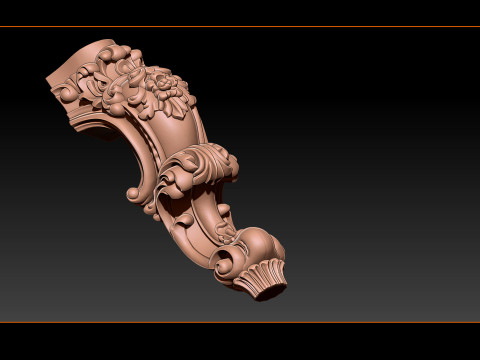Classic Table and Chair Leg Model Kit - 059 3D Принт Модель