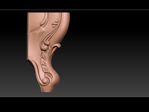 Classic Table and Chair Leg Model Kit - 076 3D 打印模型