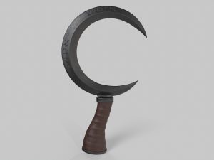 Sickle weapon 3D Model