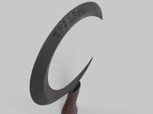 Sickle weapon Modèle 3D