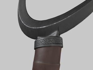 Sickle weapon Modèle 3D