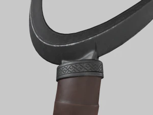 Sickle weapon 3D Model