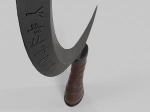 Sickle weapon Modèle 3D