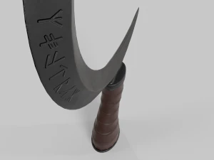Sickle weapon 3D Model