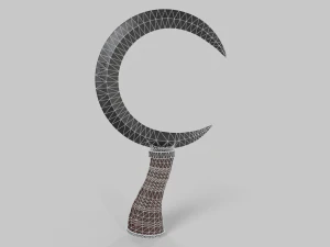 Sickle weapon 3D Model