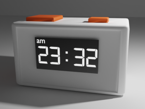Alarm Clock 3D Модель