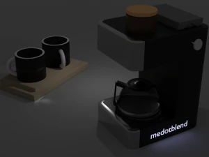 M&aacute;quina de caf&eacute; Modelo 3D