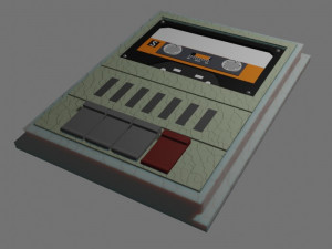 Cassette reader 3D Model