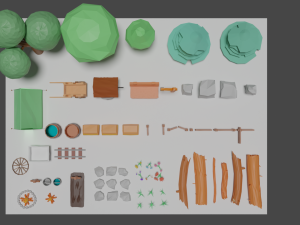 Garden Pack Modèle 3D