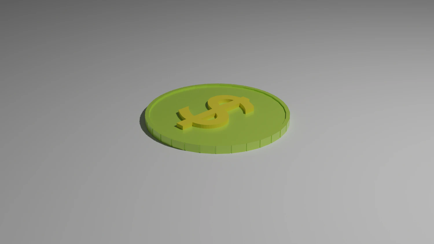 Coin 3D Model .c4d .max .obj .3ds .fbx .stl .blend 