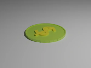 Coin 3D Model
