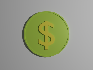 Coin 3D Модель